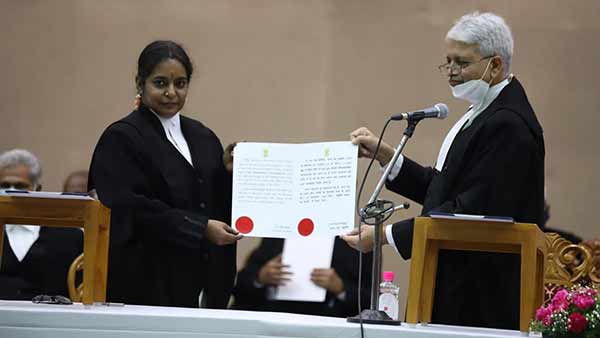 Husband and wife takes office as judges in High court Husband and wife takes office as judges in High court