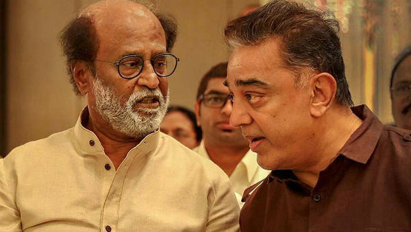 Kamal Haasan appeals to Rajini to support MNM in Assembly Election Kamal Haasan appeals to Rajini to support MNM in Assembly Election