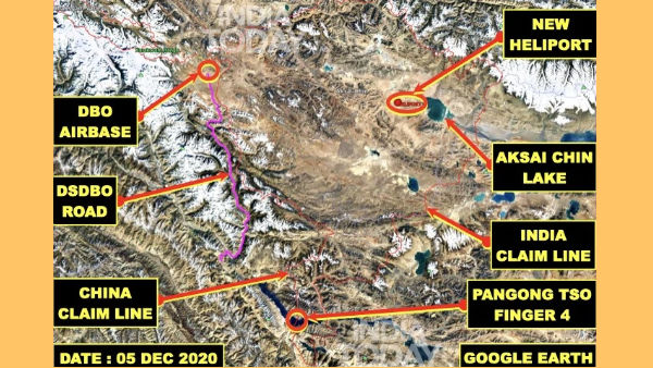China constructing heliport in occupied Aksai Chin China constructing heliport in occupied Aksai Chin