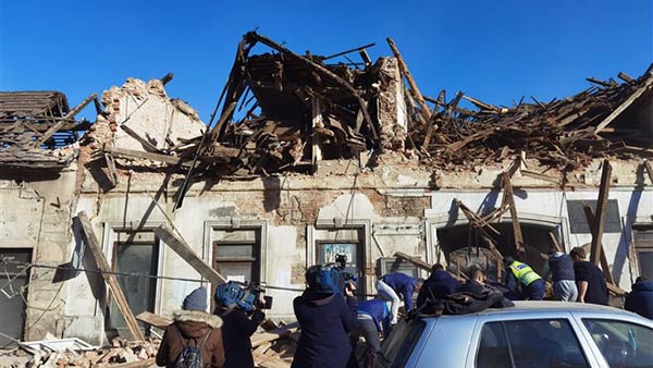 earthquake hits Croatia earthquake hits Croatia