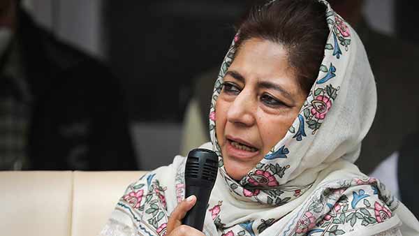 Mehbooba Mufti said she’s detained again Mehbooba Mufti said she’s detained again