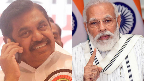 PM Modi had a telephone conversation with Tamil Nadu CM PM Modi had a telephone conversation with Tamil Nadu CM