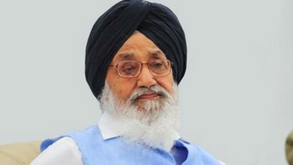 Parkash Singh Badal returns Padma Vibhushan in support of farmers Parkash Singh Badal returns Padma Vibhushan in support of farmers