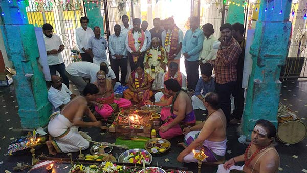 Rajinikanths brother Satya Narayanan, performed a special pooja in Thiruvannamalai Rajinikanths brother Satya Narayanan, performed a special pooja in Thiruvannamalai