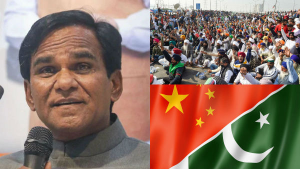 Conspiracy Of China, Pakistan behind farmers protests, says Union Minister Raosaheb Danve Conspiracy Of China, Pakistan behind farmers protests, says Union Minister Raosaheb Danve