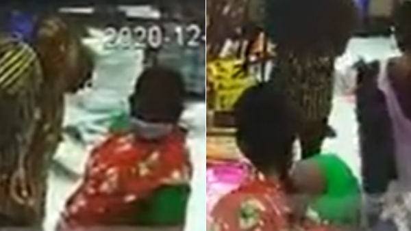 Saree theft in Madurai an 4 arrested Saree theft in Madurai an 4 arrested