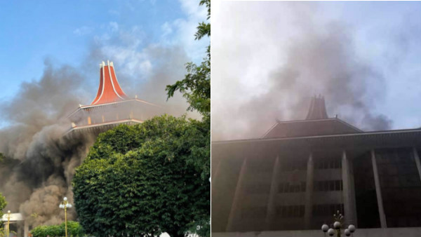 Fire at Srilanka Supreme Court complex Fire at Srilanka Supreme Court complex