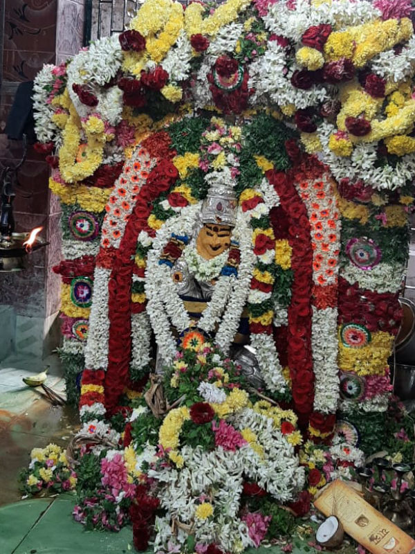 Sanipeyarchi ceremony at the 1400 year old Shiva temple in Sivagangai Sanipeyarchi ceremony at the 1400 year old Shiva temple in Sivagangai