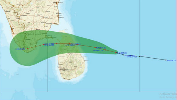 Cyclone Burevi to make Land Fall in Srilanka on today Cyclone Burevi to make Land Fall in Srilanka on today