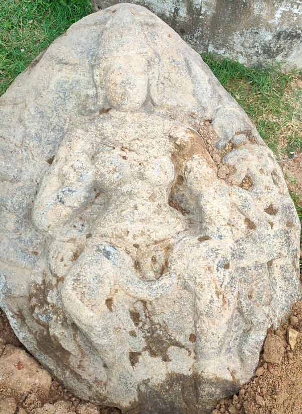 A 1300 year old idol of the Goddess has been found near Kanchipuram A 1300 year old idol of the Goddess has been found near Kanchipuram