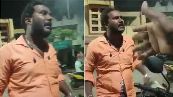 BJP Functionary threats Shopkeeper in Chennai video goes viral BJP Functionary threats Shopkeeper in Chennai video goes viral