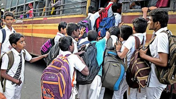 Tamil Nadu Minister announces Old bus pass is enough for students for free travel Tamil Nadu Minister announces Old bus pass is enough for students for free travel