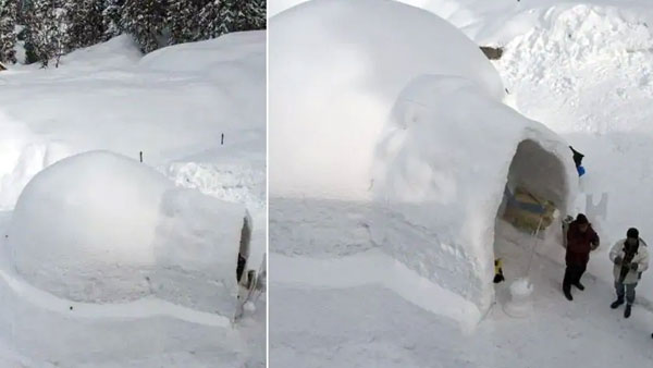 Indias First Igloo Cafe Opens In Kashmir And Twitter Is Loving It Indias First Igloo Cafe Opens In Kashmir And Twitter Is Loving It