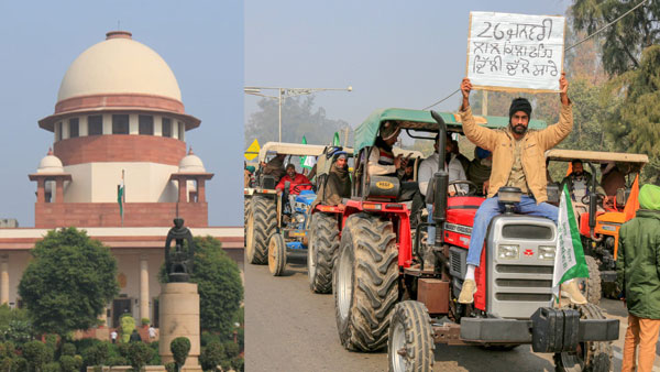 Case against one lakhc tractors rally in Delhi on Republic Day: Supreme Court hears today Case against one lakhc tractors rally in Delhi on Republic Day: Supreme Court hears today