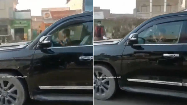 5-year-old driving SUV in Pakistan, Videos gone viral 5-year-old driving SUV in Pakistan, Videos gone viral