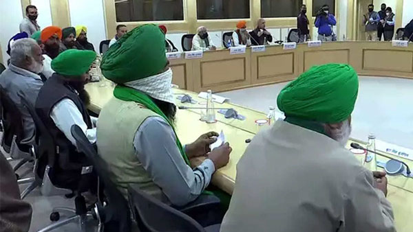 Centre Postpones 10th Round of Talks with Farmers to tomorrow Centre Postpones 10th Round of Talks with Farmers to tomorrow