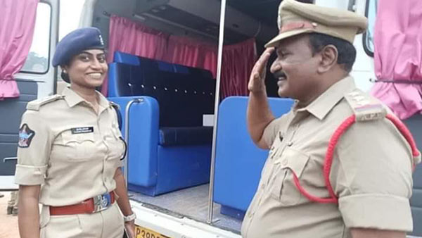 மகளுக்கு சல்யூட்
