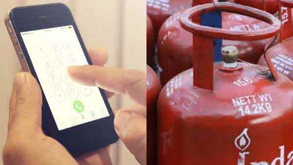 Booking a cooking gas LPG refill cylinder is just a missed call Booking a cooking gas LPG refill cylinder is just a missed call