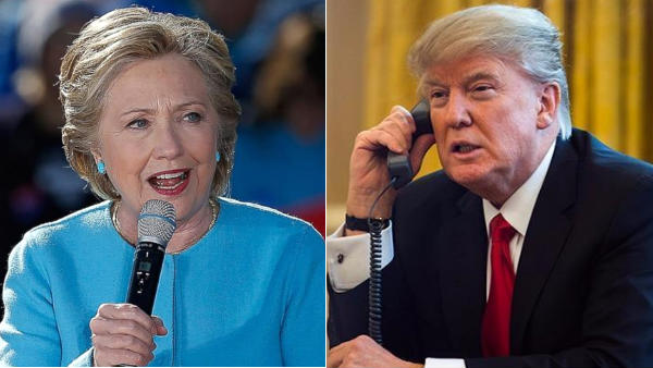 Hillary Clinton has suggested President Trump was talking to Vladimir Putin on the day of the Capitol riot Hillary Clinton has suggested President Trump was talking to Vladimir Putin on the day of the Capitol riot