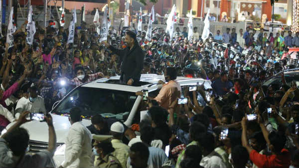 Kamalhassan campaign in Salem district Kamalhassan campaign in Salem district