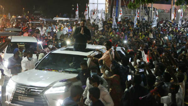 Kamalhassan campaign in Salem district Kamalhassan campaign in Salem district