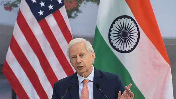 U.S. Ambassador to India Kenneth I. Juster gave a farewell address U.S. Ambassador to India Kenneth I. Juster gave a farewell address