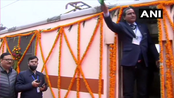 PM Modi flags off eight trains to Kevadia Statue of Unity PM Modi flags off eight trains to Kevadia Statue of Unity