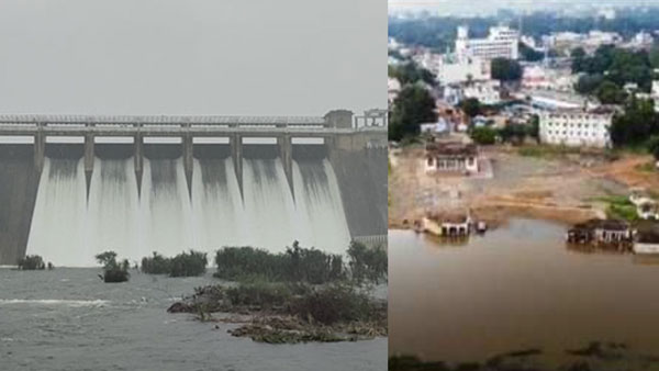 Tirunelvely Tamirabarani flood : 50 thousand cubic feet of water opening in Tamiraparani Tirunelvely Tamirabarani flood : 50 thousand cubic feet of water opening in Tamiraparani