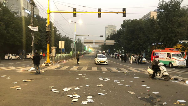 Normalcy returns to Delhi, All Traffic movement normalises Normalcy returns to Delhi, All Traffic movement normalises