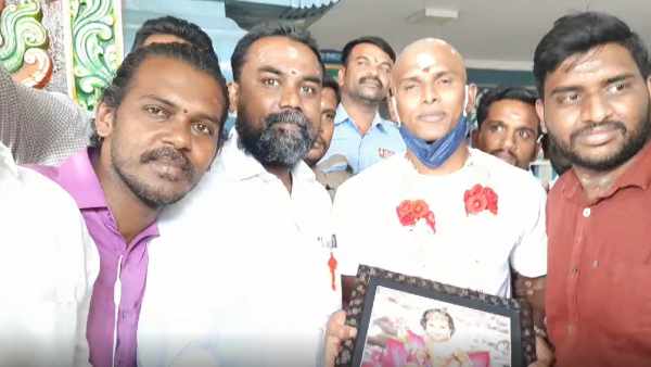 cricketer T Natarajan tonsures head palani murugan temple cricketer T Natarajan tonsures head palani murugan temple