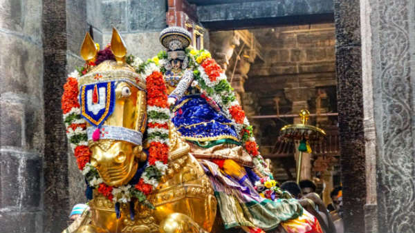 Namperumal who saw Parivetta in Srirangam, Trichy Namperumal who saw Parivetta in Srirangam, Trichy