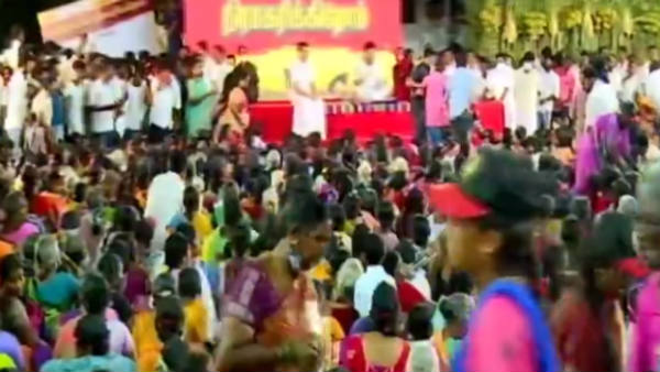 Senthil Balaji convened a grand gathering in Karur Senthil Balaji convened a grand gathering in Karur