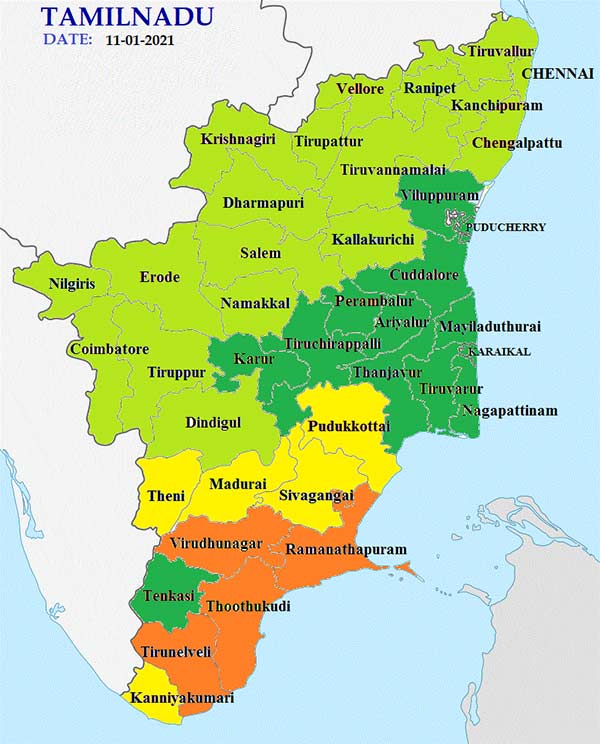 IMD alerts Heavy to Very Heavy rain in Tamilnadu IMD alerts Heavy to Very Heavy rain in Tamilnadu