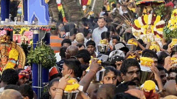 Thaipusam Festival flag hoisting at Murugan temples in Tamil Nadu Thaipusam Festival flag hoisting at Murugan temples in Tamil Nadu