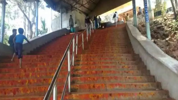 Thieves in thieves tried to rob devotees in Tirupati Alipiri pedestrian route Thieves in thieves tried to rob devotees in Tirupati Alipiri pedestrian route