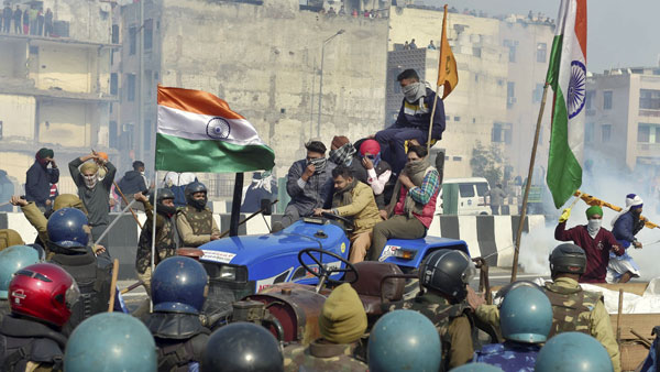 farmers said some political parties of deliberately inciting delhi violence farmers said some political parties of deliberately inciting delhi violence