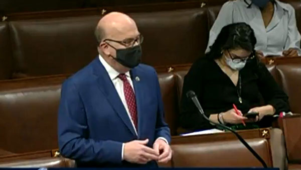 Debate over Trump’s impeachment is taking place at “an actual crime scene”, says Rep Jim McGovern Debate over Trump’s impeachment is taking place at “an actual crime scene”, says Rep Jim McGovern