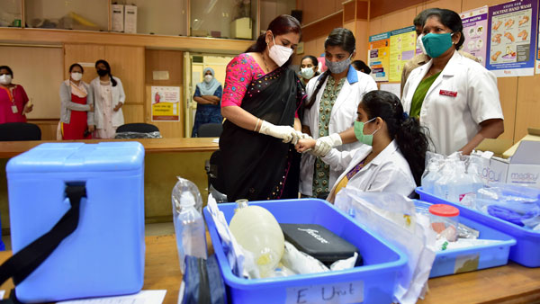 ஒன்பது நாட்களில் 16 லட்சம் பேருக்கு தடுப்பூசி