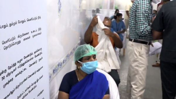 First dose of coronavirus vaccine given to Government doctor First dose of coronavirus vaccine given to Government doctor