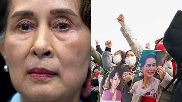Myanmars Aung San Suu Kyi charged can be held until Feb 15 Myanmars Aung San Suu Kyi charged can be held until Feb 15