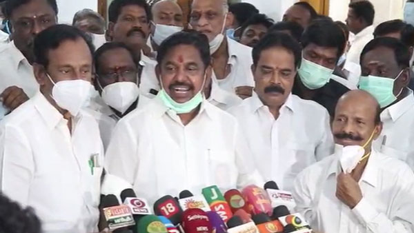எடப்பாடி பழனிசாமி பேட்டி