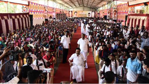 In Tenkasi district,537 first time voters joined to DMK In Tenkasi district,537 first time voters joined to DMK