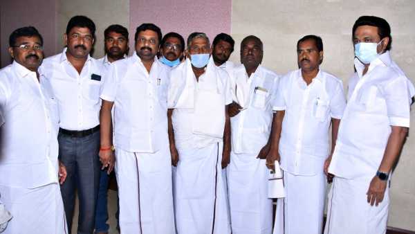 Namakkal district ADMK Key figures joined DMK Namakkal district ADMK Key figures joined DMK