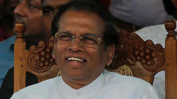 சிறிசேன பதில்