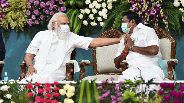 Edappadi Palanisamy has said that PM Modi should give permission for the Godavari-Cauvery river connection project Edappadi Palanisamy has said that PM Modi should give permission for the Godavari-Cauvery river connection project