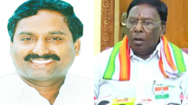 Narayanasamy should resign immediately - AIADMK MLA Anbalagan Narayanasamy should resign immediately - AIADMK MLA Anbalagan