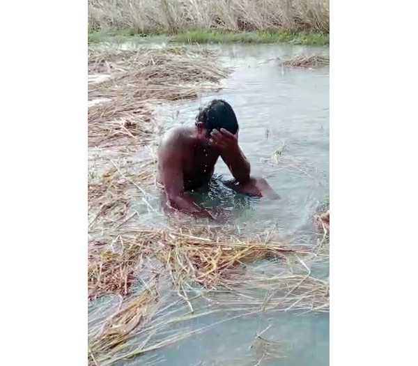 விவசாயி அழுது புரண்டார்