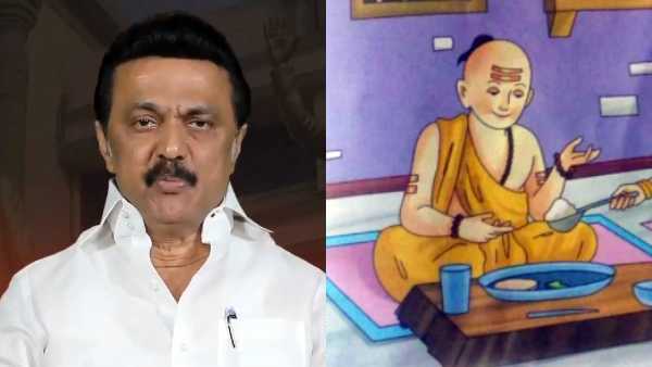 Picture of Thiruvalluvar with Kudumi is not acceptable, says MK Stalin Picture of Thiruvalluvar with Kudumi is not acceptable, says MK Stalin