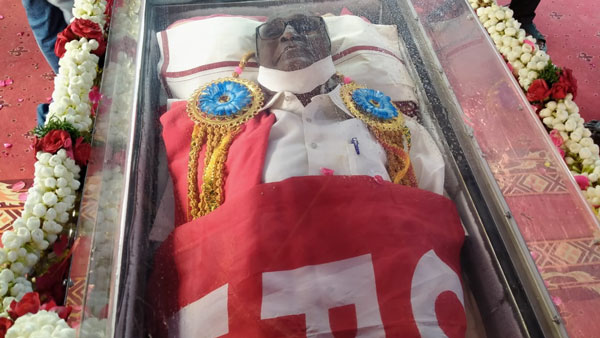 Communist Party of India senior leader, Tha Pandian no more Communist Party of India senior leader, Tha Pandian no more