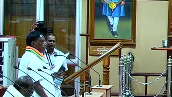 நாராயணசாமி ராஜினாமா